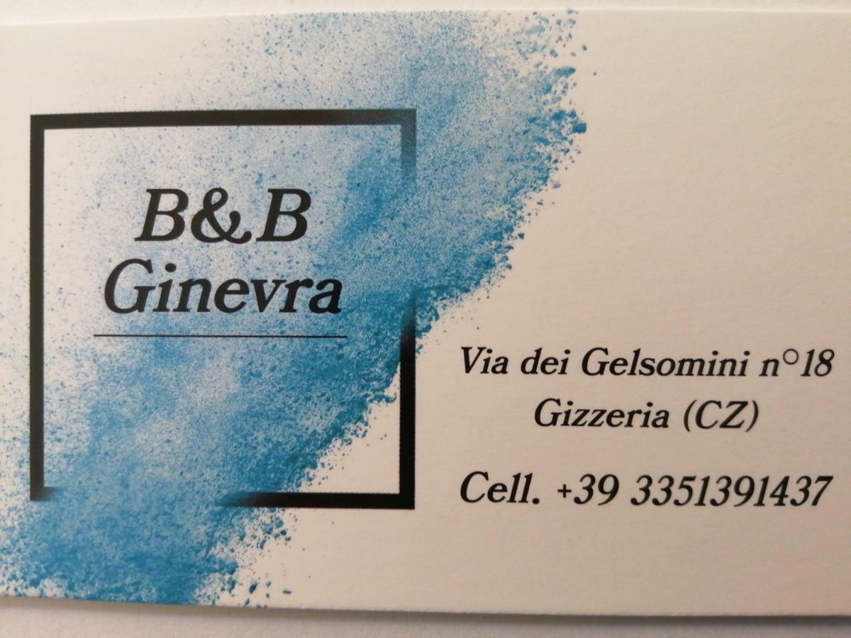 B&B Ginevra Gizzeria Ngoại thất bức ảnh